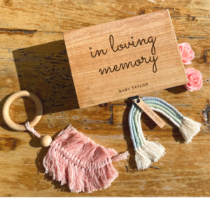 Mango Wood personalised Memory Box